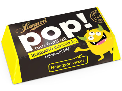 Szerencsi Pop Robbanócukros tejcsoki 22g