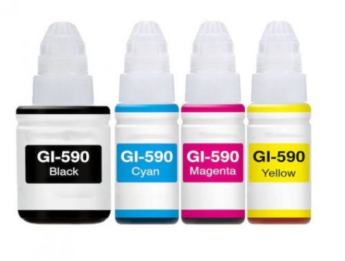 CANON GI-590 Tinta Yellow  70ml (For use)