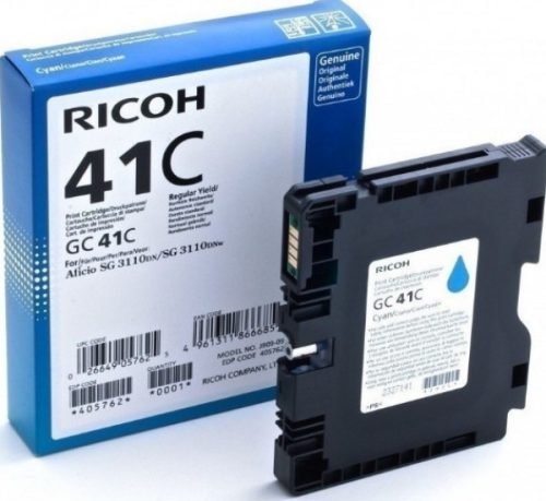 Ricoh SG3110 gél Cyan 405762 GC41CHY