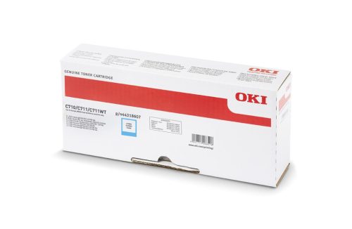 OKI C711,710 Toner Cián 11500 oldalra