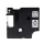 Utángyártott DYMO D1 45800 19mm x 7m átlátszó-fekete S0720820