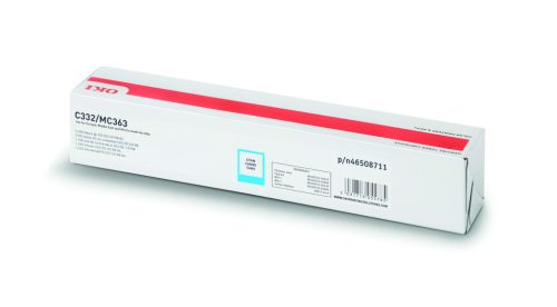 Oki C332/MC363 High Toner Cián 3000 oldalra