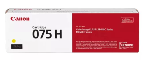 Canon CRG075H Toner Yellow 2500 oldal kapacitás