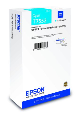 Epson T7552 Patron Cyan 4K /o/