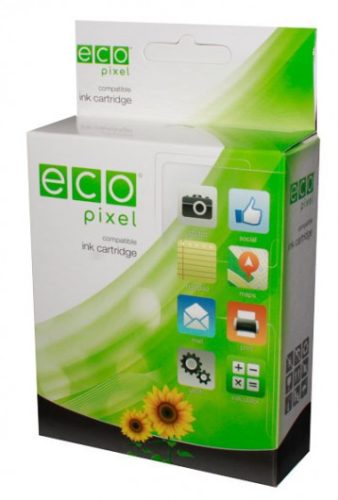 Utángyártott HP C2P23AE Tintapatron Black No.934XL ECOPIXEL