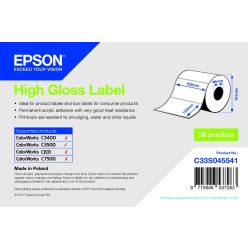 Epson magasfényű inkjet 102mm x 152mm 210 címke/tekercs