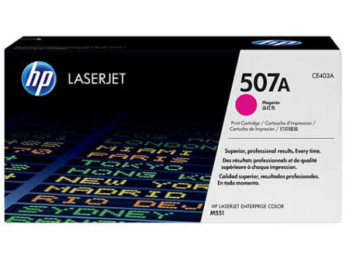 HP CE403A Toner Magenta 6.000 oldal kapacitás No.507A