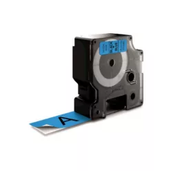   Utángyártott DYMO D1 D53716 24mm x 7m kék-fekete #S0720960