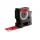 Utángyártott DYMO D1 D53717 24mm x 7m piros-fekete #S0720970