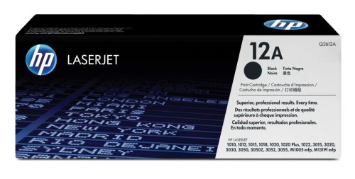 HP Q2612A Toner Black 2.000 oldal kapacitás No.12A