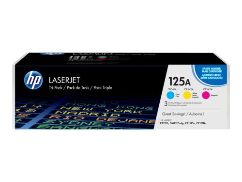 HP CF373AM (125A) 3-pack C/M/Y Color toner