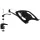 Harmantrade LRA30 Notebook Desk Console Black/White