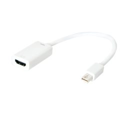   Logilink CV0036B miniDisplayPort 1.2 to HDMI (Active Type) adapter White