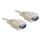 DeLock Cable RS-232 serial Sub-D9 male / male 2m White