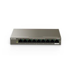   Tenda TEF1109P-8-63W 9-Port 10/100Mbps Desktop Switch With 8-Port PoE