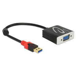 DeLock Adapter USB 3.0 Type-A male > VGA female