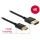 DeLock Cable High Speed HDMI with Ethernet - HDMI-A male > HDMI Mini-C male 3D 4K 2m Slim High Quality Black