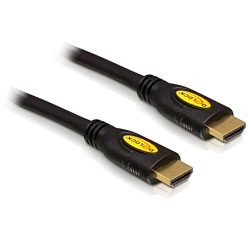   DeLock Cable High Speed HDMI with Ethernet - HDMI-A male > HDMI-A male 4K 3m