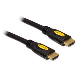   DeLock Cable High Speed HDMI with Ethernet - HDMI-A male > HDMI-A male 4K 0,5m