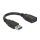 DeLock Extension cable USB 3.0 A-A 15 cm male / female Black