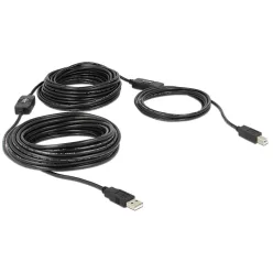   DeLock Cable USB 2.0 Type-A male > USB 2.0 Type-B male 20m
