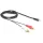 DeLock Cable Audio 3.5 mm stereo jack male > 2 x RCA male 1,5m