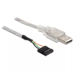 DeLock Cable USB 2.0-A male to pin header