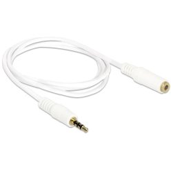   DeLock Extension Cable Audio Stereo Jack 3.5 mm male / female IPhone 4 pin 0,5m