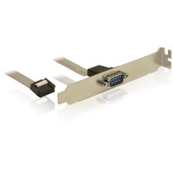 DeLock Slot Bracket > 1x Serial Pin layout: 1:1