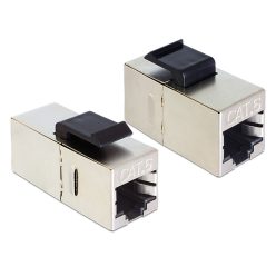   DeLock Keystone Module RJ45 jack > RJ45 jack Cat.6 compact