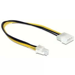DeLock Cable P4 male > Molex 4pin male 30cm