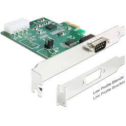   DeLock PCI Express Card > 1x Serial RS-232 High Speed 921K with Voltage supply