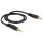 DeLock Cable Stereo Jack 3.5 mm 4 pin male > male 0,5m