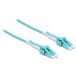   DeLock Cable Optical Fibre LC > LC Multimode OM3 Uniboot 1m