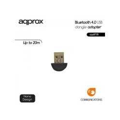 Approx APPBT05 Bluetooth 4.0 USB Adapter Black