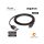 Approx APPC38 microUSB - USB kábel 1m Black