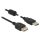 DeLock Extension cable USB 2.0 Type-A male > USB 2.0 Type-A female 1m Black