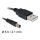 DeLock Cable USB Power > DC 5.5 x 2.1mm Male 1m Black