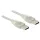 DeLock Cable USB 2.0 Type-A male > USB 2.0 Type-A male 2m Transparent