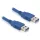 DeLock Cable USB 3.0 Type-A male > USB 3.0 Type-A male 1,5m Blue