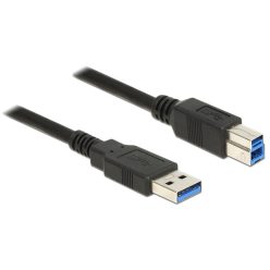   DeLock Cable USB 3.0 Type-A male > USB 3.0 Type-B male 3m Black