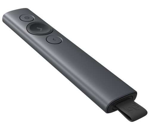 Logitech Spotlight Plus Presentation Remote Wireless Presenter Digital Laser Grey