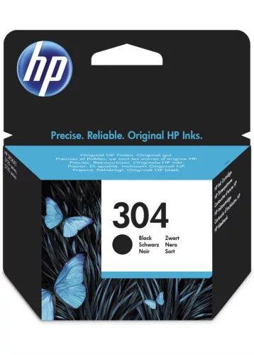 HP N9K06AE (304) Black tintapatron