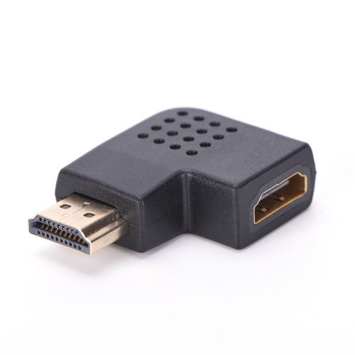 DeLock Adapter HDMI male > HDMI female 90° left