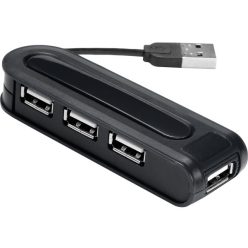 Revoltec USB 2.0 Hub 4 port RZ058 Black