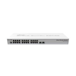   Mikrotik RouterBoard CRS326-24G-2S+RM 1U 24port GbE LAN 2x SFP+ uplink Cloud Router Switch