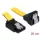 DeLock Cable SATA 6 Gb/s up/down metal 20 cm