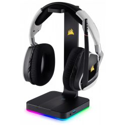   Corsair ST100 RGB Premium Headset Stand with 7.1 Surround Sound Black