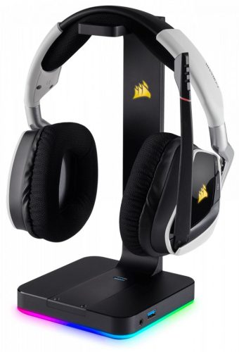 Corsair ST100 RGB Premium Headset Stand with 7.1 Surround Sound Black