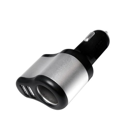 Logilink USB Car Charger 2xUSB ports + 1xCigarette Socket 150W